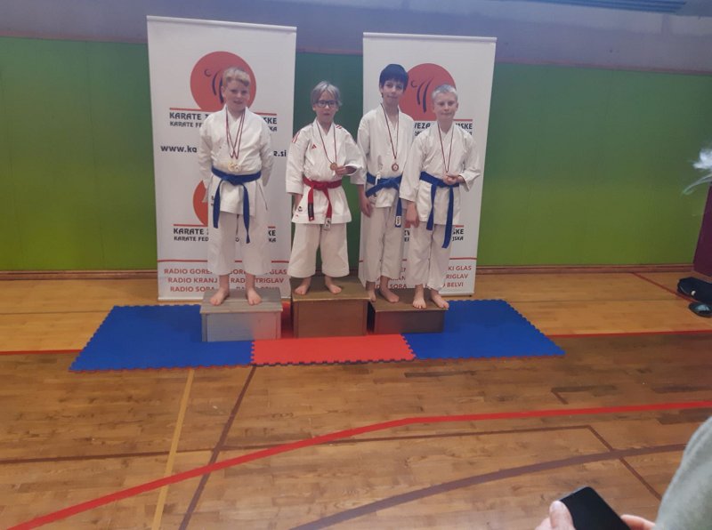 Erazem Mark Koren dečki U12 1. mesto